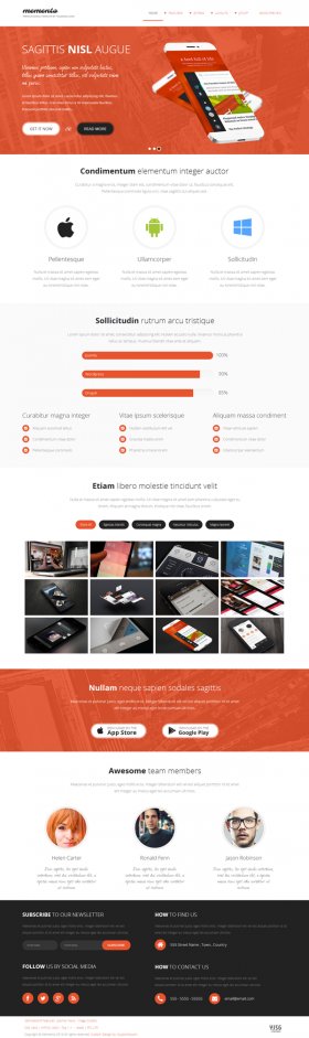 Memento - All purpose responsive Joomla! Template