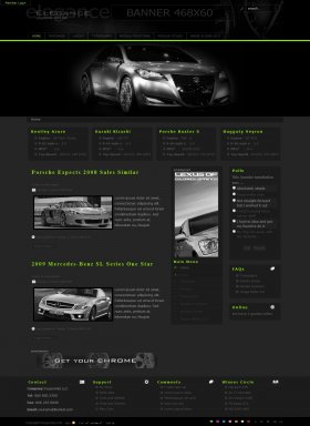 Elegance - Stylish Car Template